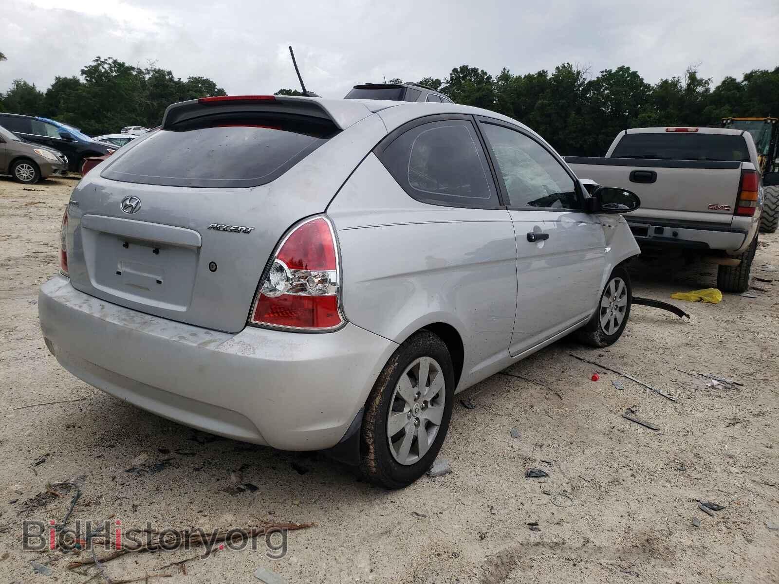 2008 HYUNDAI ACCENT - VIN: KMHCM36C78U077744 - Фото 4