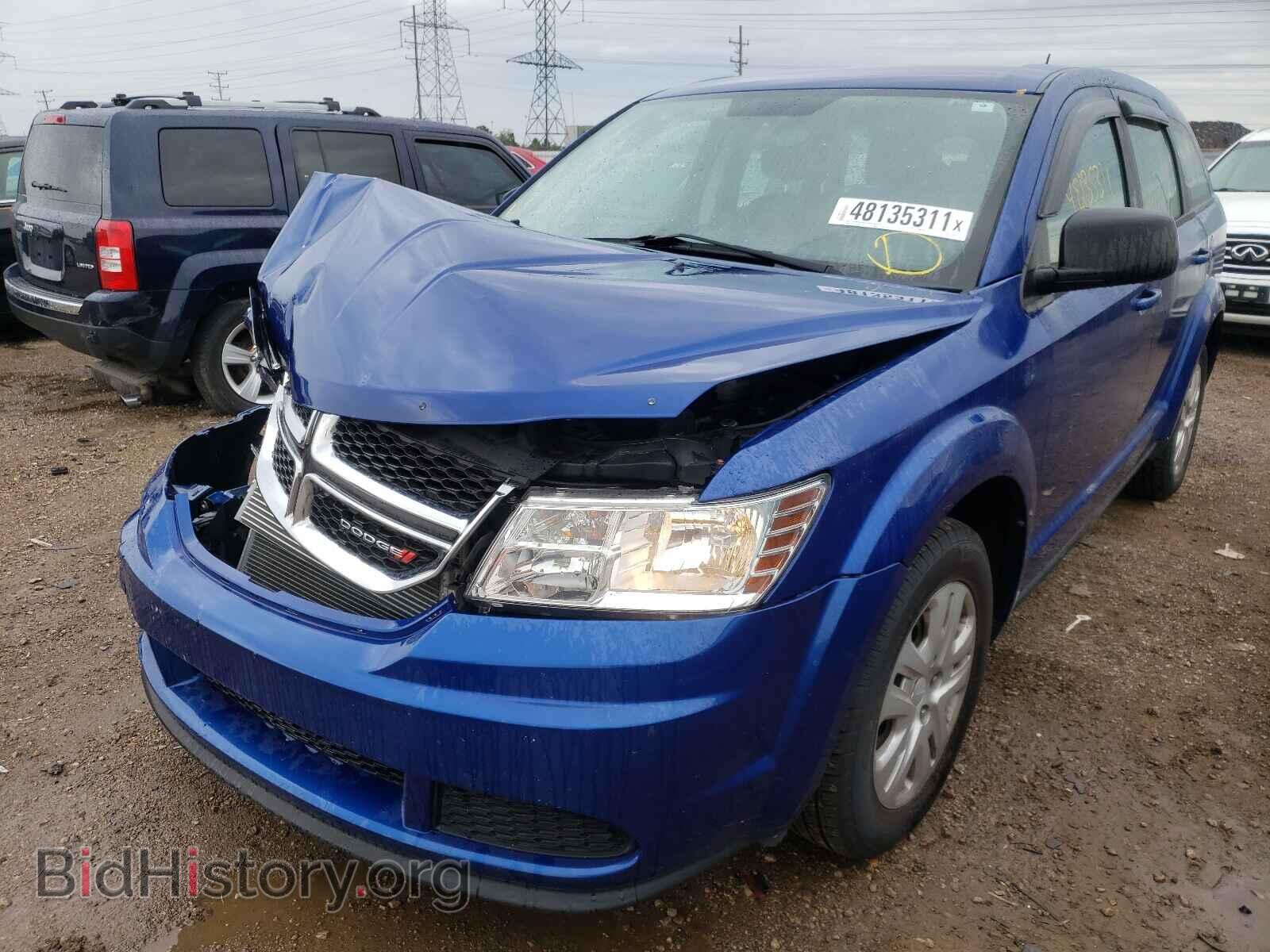 2015 DODGE JOURNEY - VIN: 3C4PDCAB9FT720381 - Фото 2