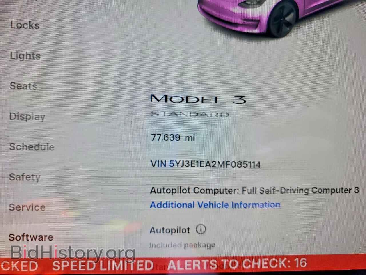 2021 TESLA MODEL 3 - VIN: 5YJ3E1EA2MF085114 - Photo 9