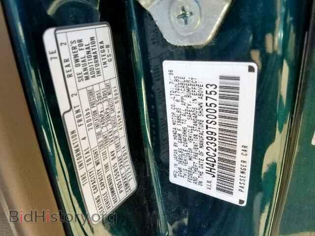 1996 ACURA INTEGRA - VIN: JH4DC2399TS005753 - Фото 10