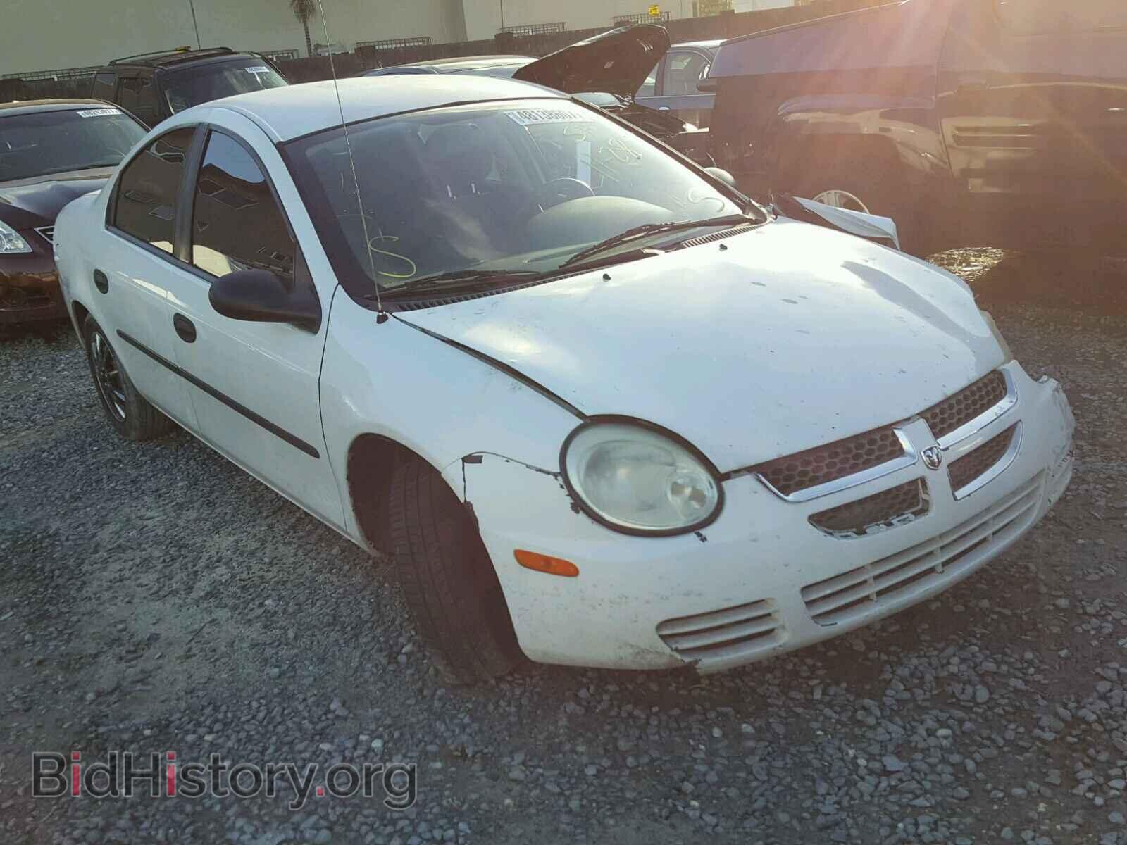 Фотография 1B3ES26C14D558209 - DODGE NEON 2004