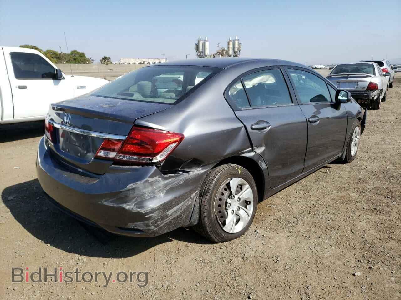 2013 HONDA CIVIC - VIN: 19XFB2F53DE210978 - Фото 4