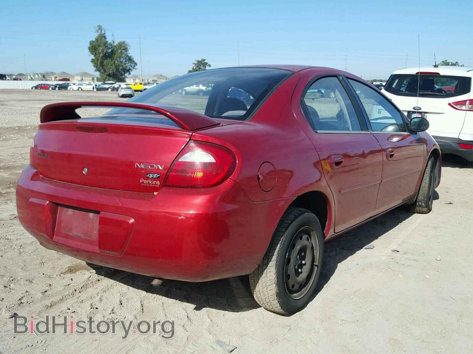 2005 DODGE NEON - VIN: 1B3ES56CX5D253312 - Фото 4