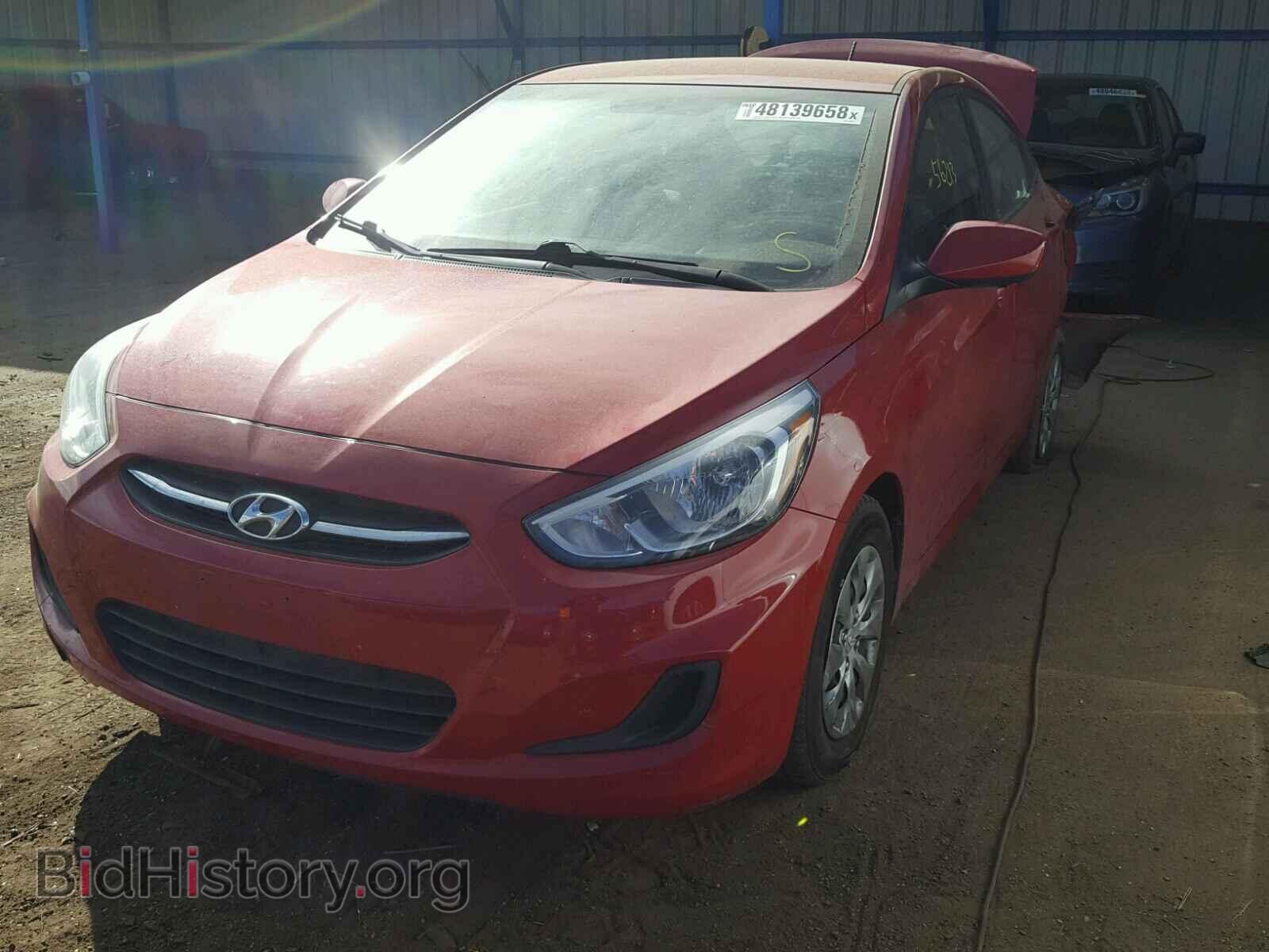 2016 HYUNDAI ACCENT - VIN: KMHCT4AE2GU052928 - Фото 2