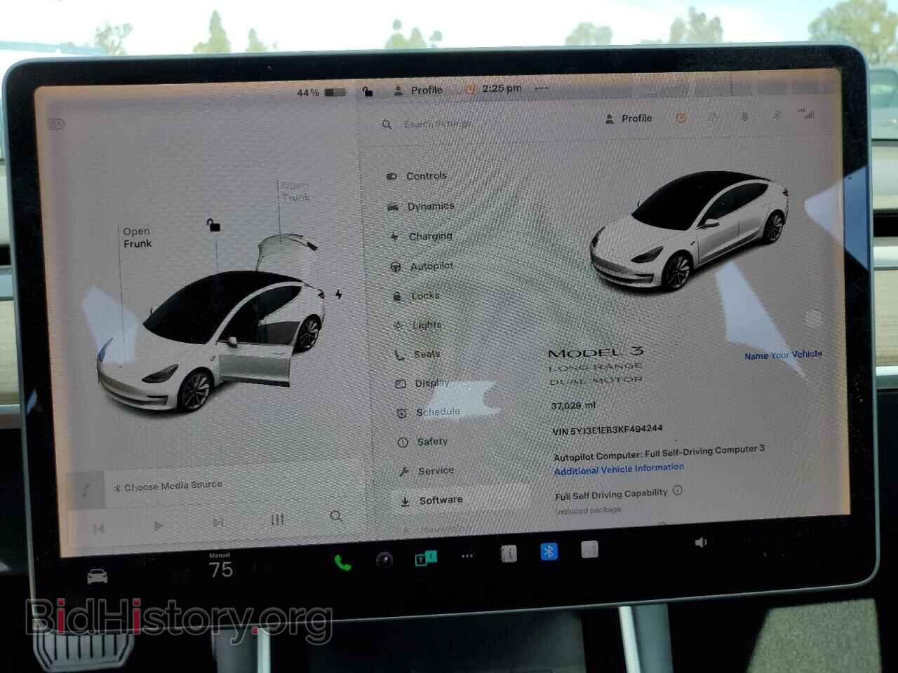 2019 TESLA MODEL 3 - VIN: 5YJ3E1EB3KF494244 - Photo 9