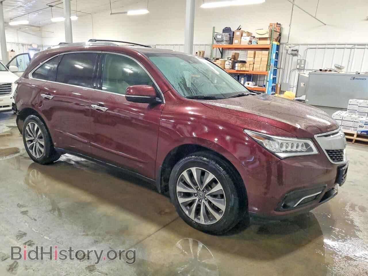 2014 ACURA MDX - VIN: 5FRYD4H41EB009822 - Фото 4