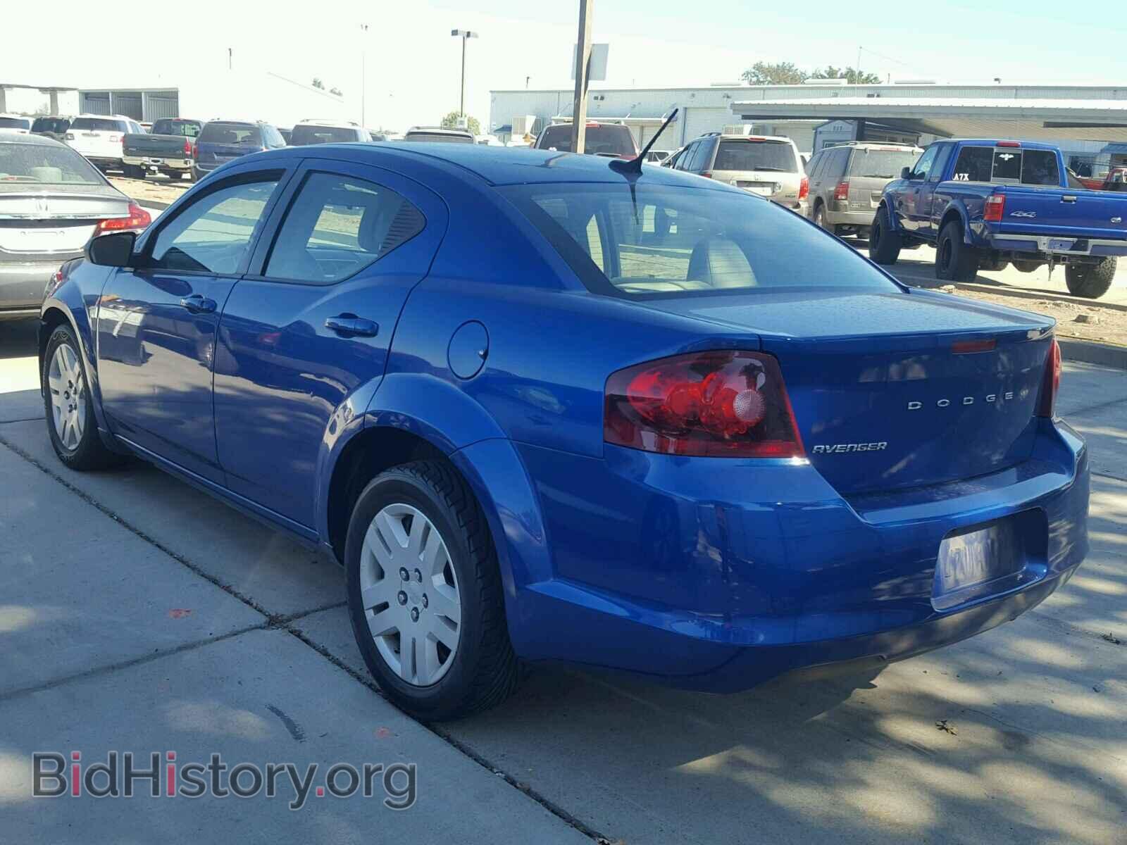2013 DODGE AVENGER - VIN: 1C3CDZAB8DN650939 - Фото 3