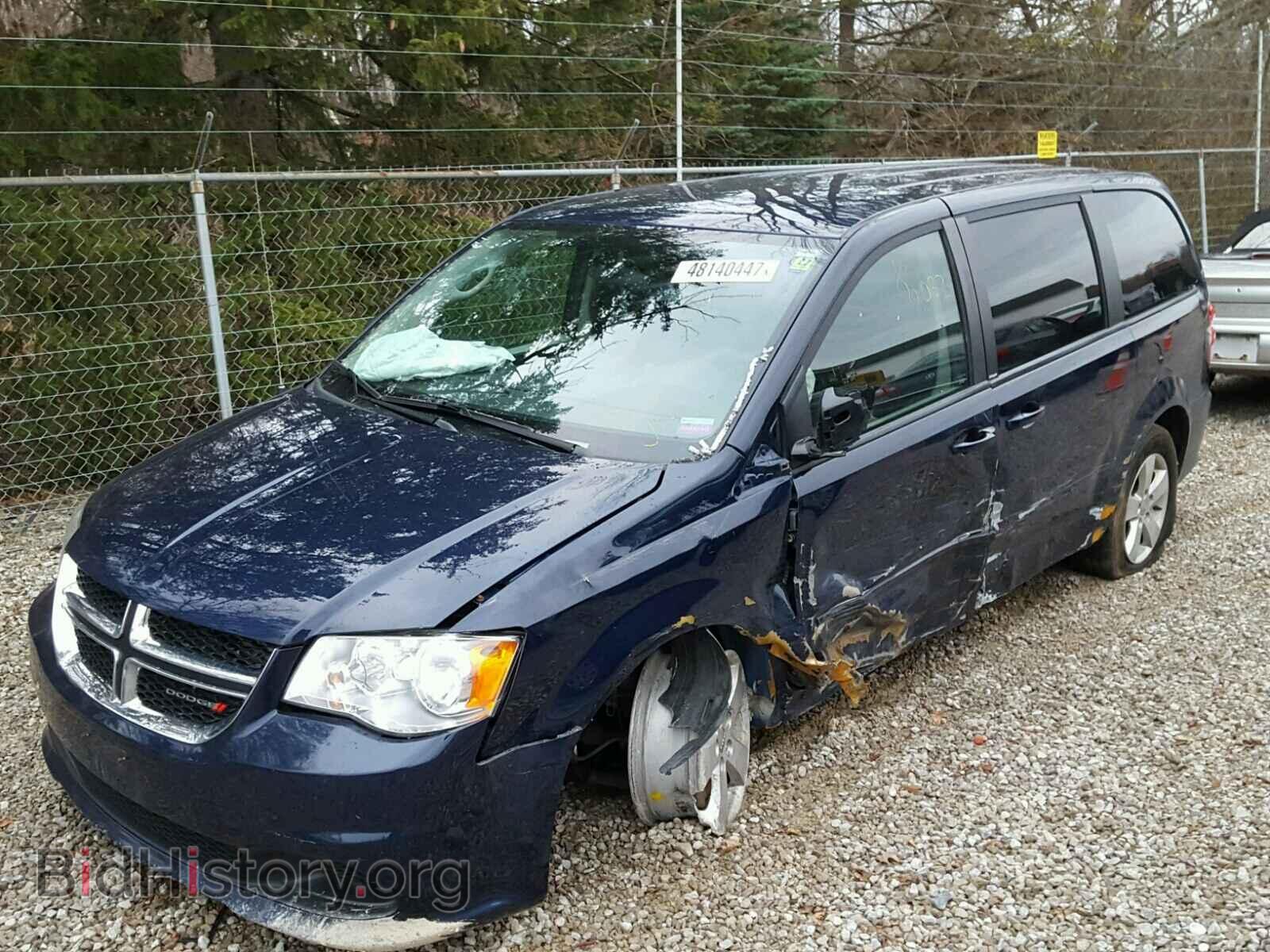 2013 DODGE CARAVAN - VIN: 2C4RDGBG0DR537106 - Photo 2