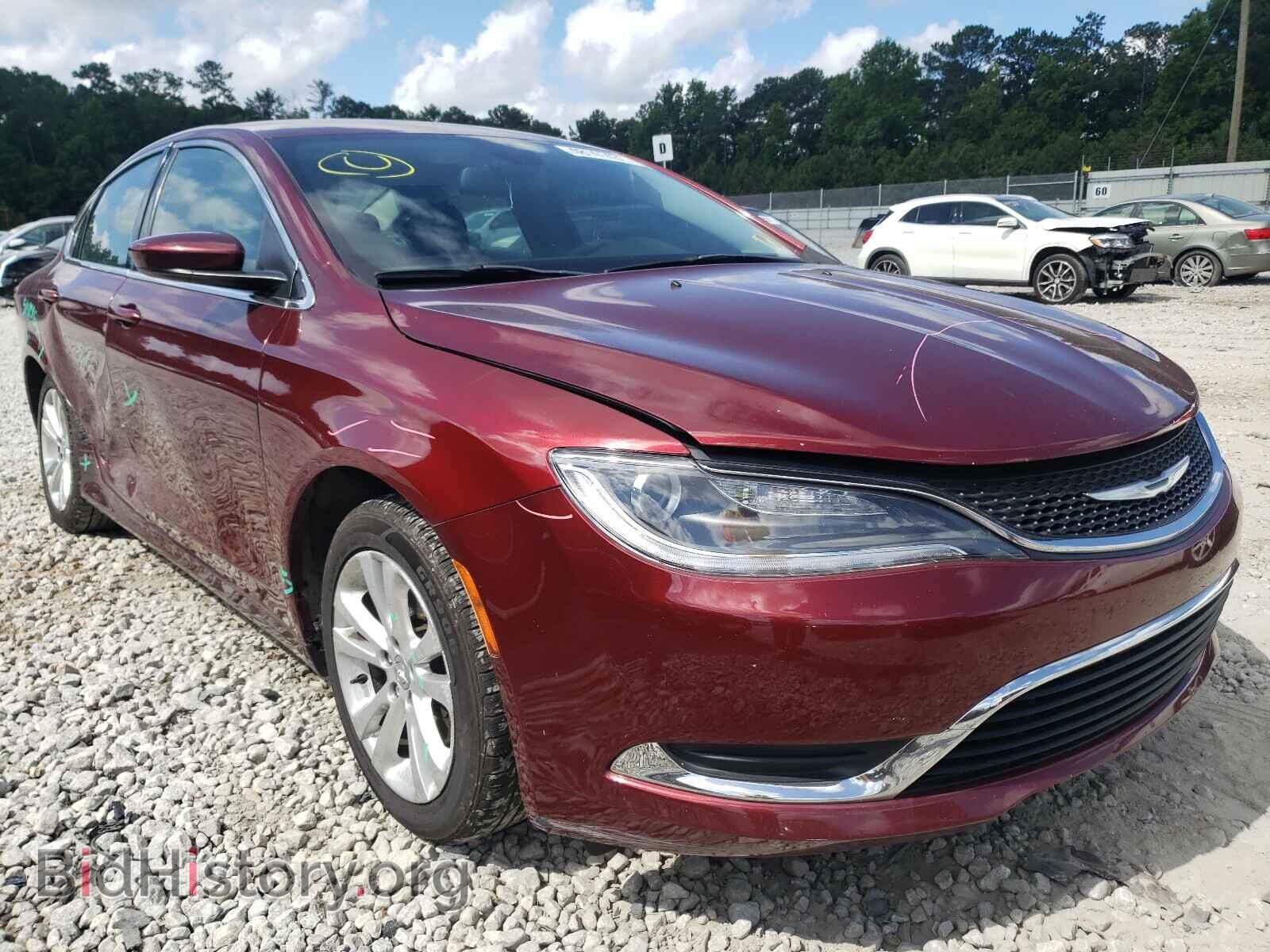 Фотография 1C3CCCAB4FN584571 - CHRYSLER 200 2015