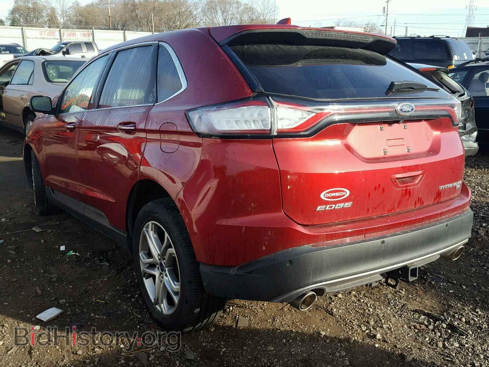 2015 FORD EDGE - VIN: 2FMTK4K80FBB71495 - Фото 3