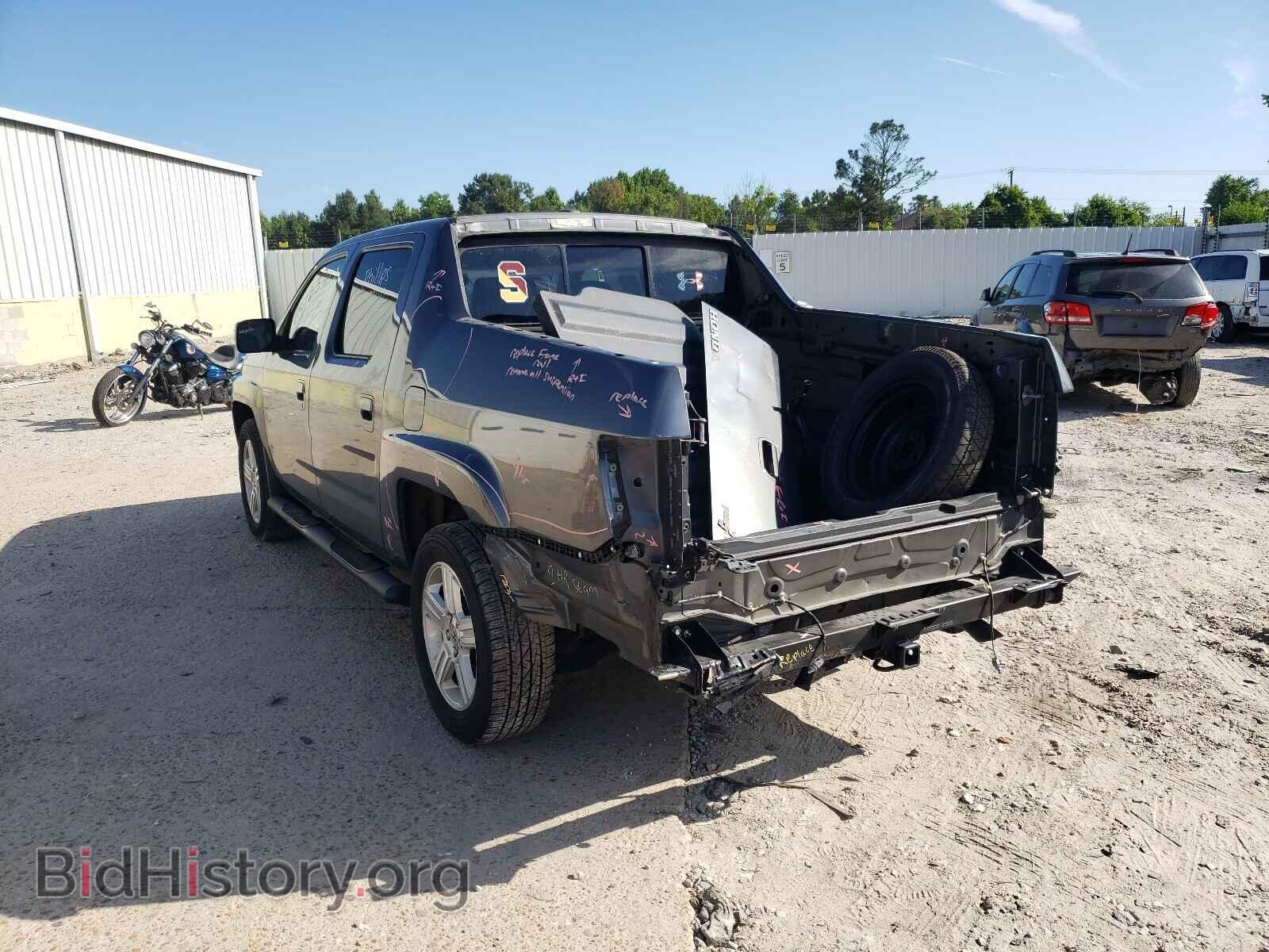 2011 HONDA RIDGELINE - VIN: 5FPYK1F55BB453015 - Фото 3