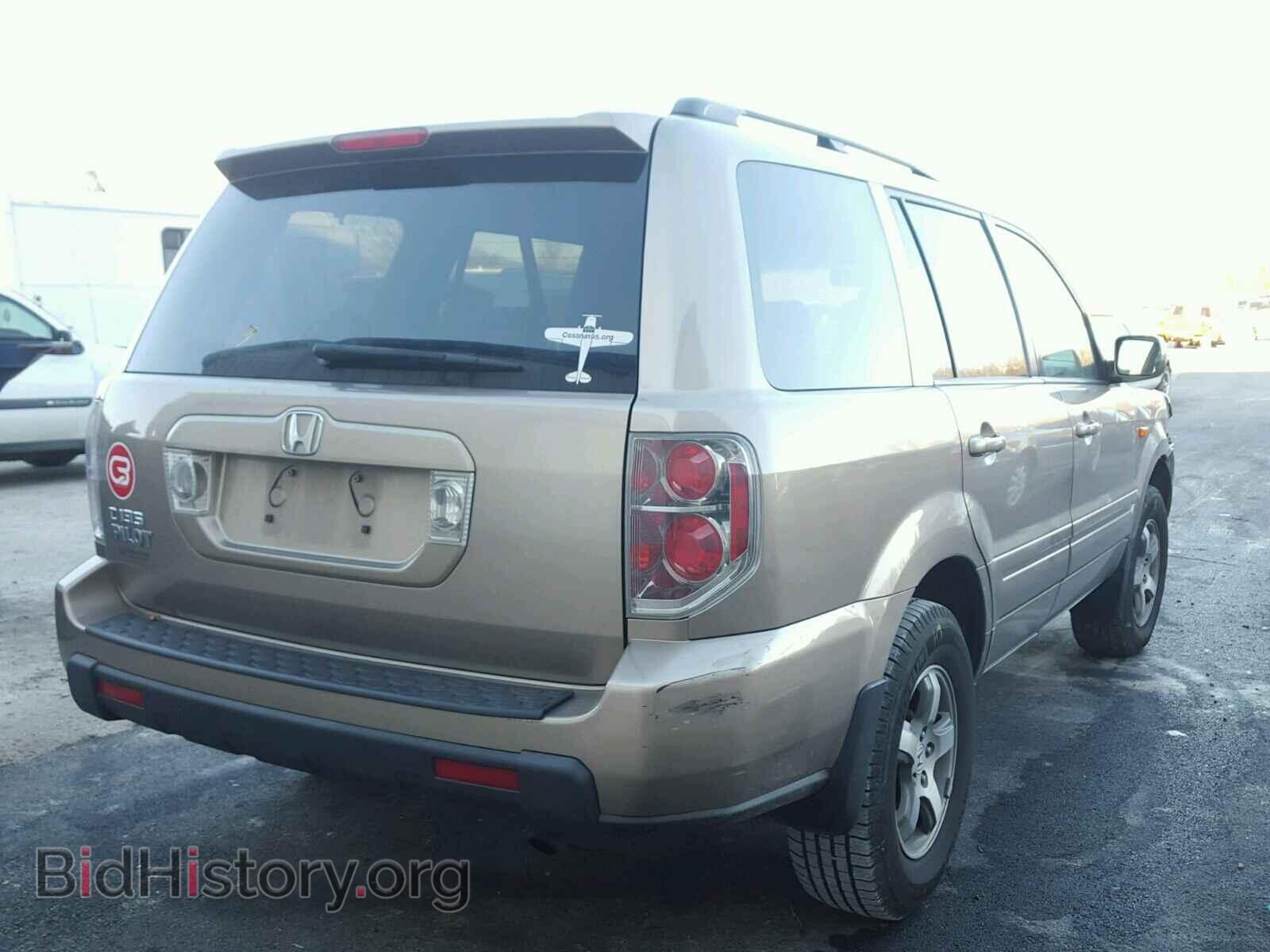 2007 HONDA PILOT - VIN: 5FNYF28597B009076 - Фото 4
