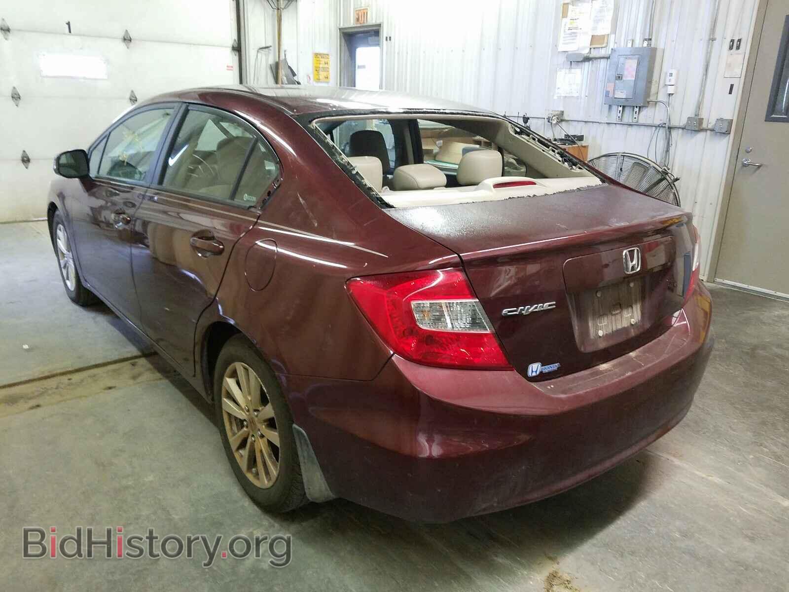2012 HONDA CIVIC - VIN: 19XFB2F97CE053604 - Фото 3