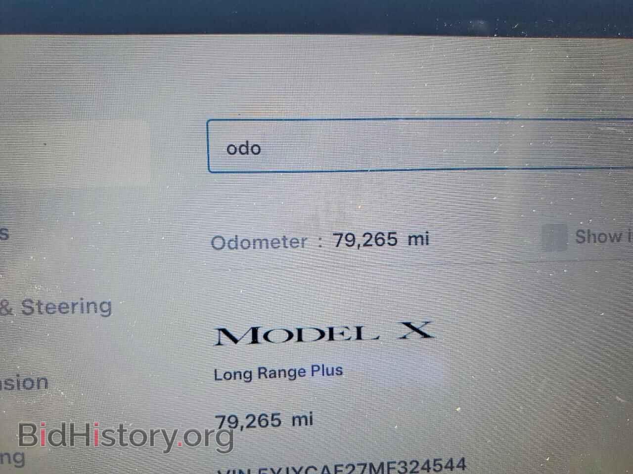 2021 TESLA MODEL X - VIN: 5YJXCAE27MF324544 - Photo 9