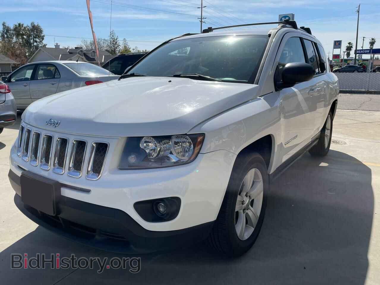 2016 JEEP COMPASS - VIN: 1C4NJDBB6GD708460 - Фото 2
