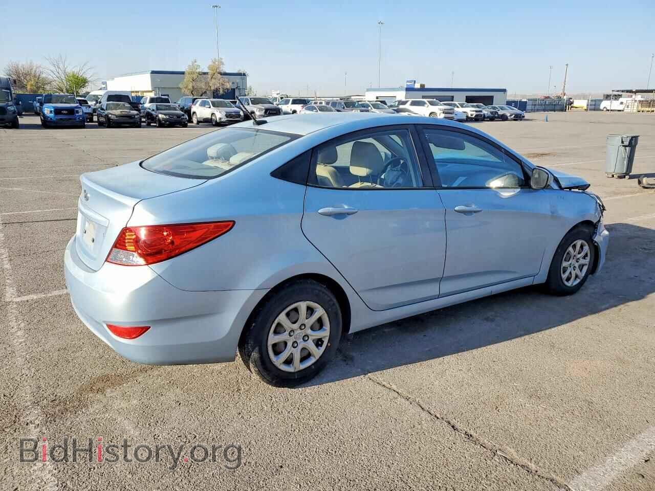 2014 HYUNDAI ACCENT - VIN: KMHCT4AEXEU716647 - Фото 3