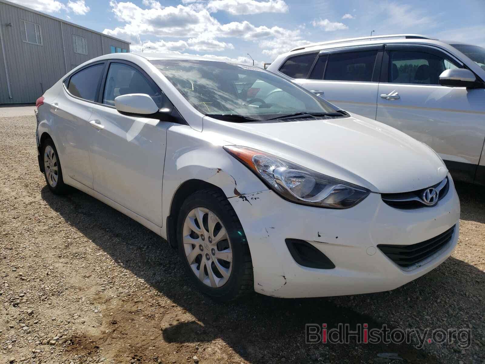 Photo 5NPDH4AEXCH082287 - HYUNDAI ELANTRA 2012