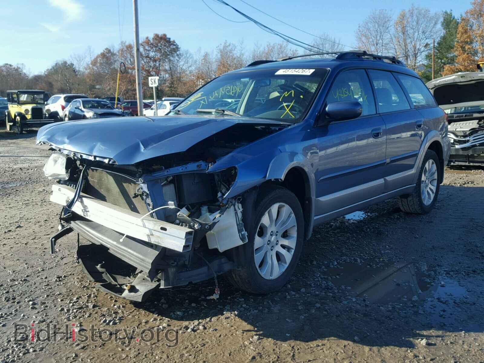 2008 SUBARU OUTBACK - VIN: 4S4BP62C987322603 - Фото 2