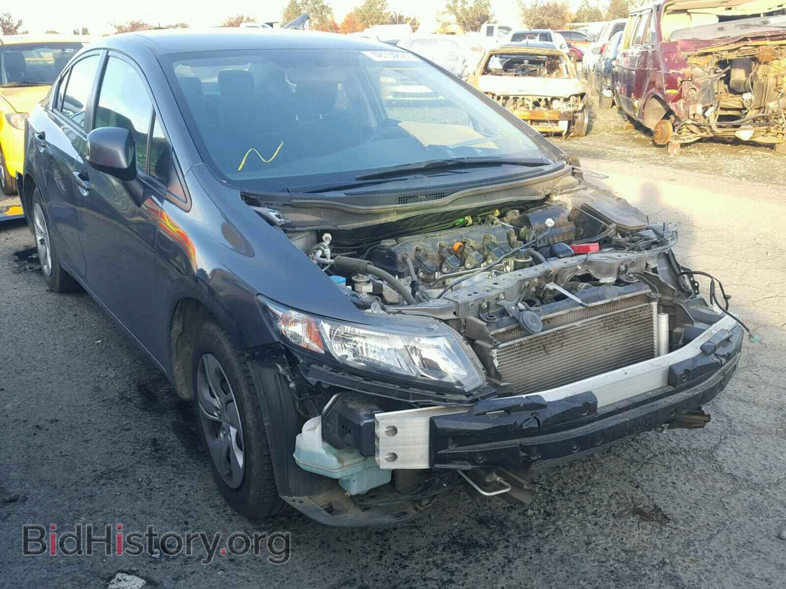 Фотография 19XFB2F57DE290589 - HONDA CIVIC 2013