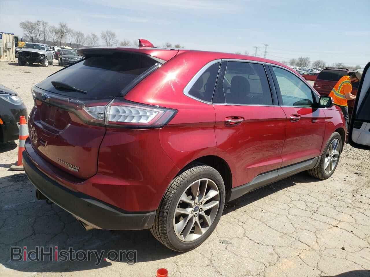 2016 FORD EDGE - VIN: 2FMPK4K97GBB09961 - Фото 3