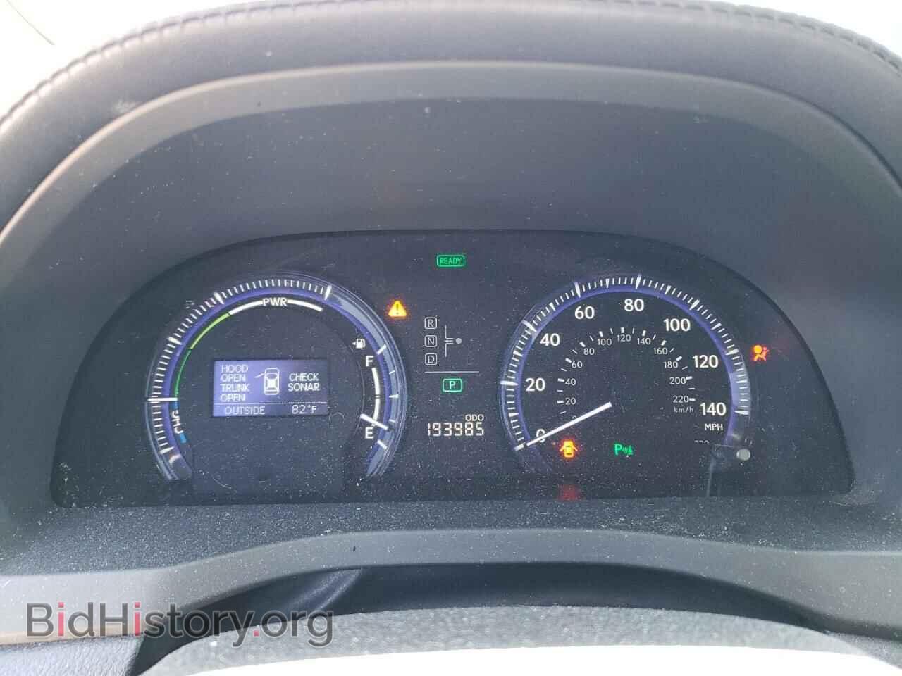 2011 LEXUS HS - VIN: JTHBB1BA6B2045710 - Photo 9