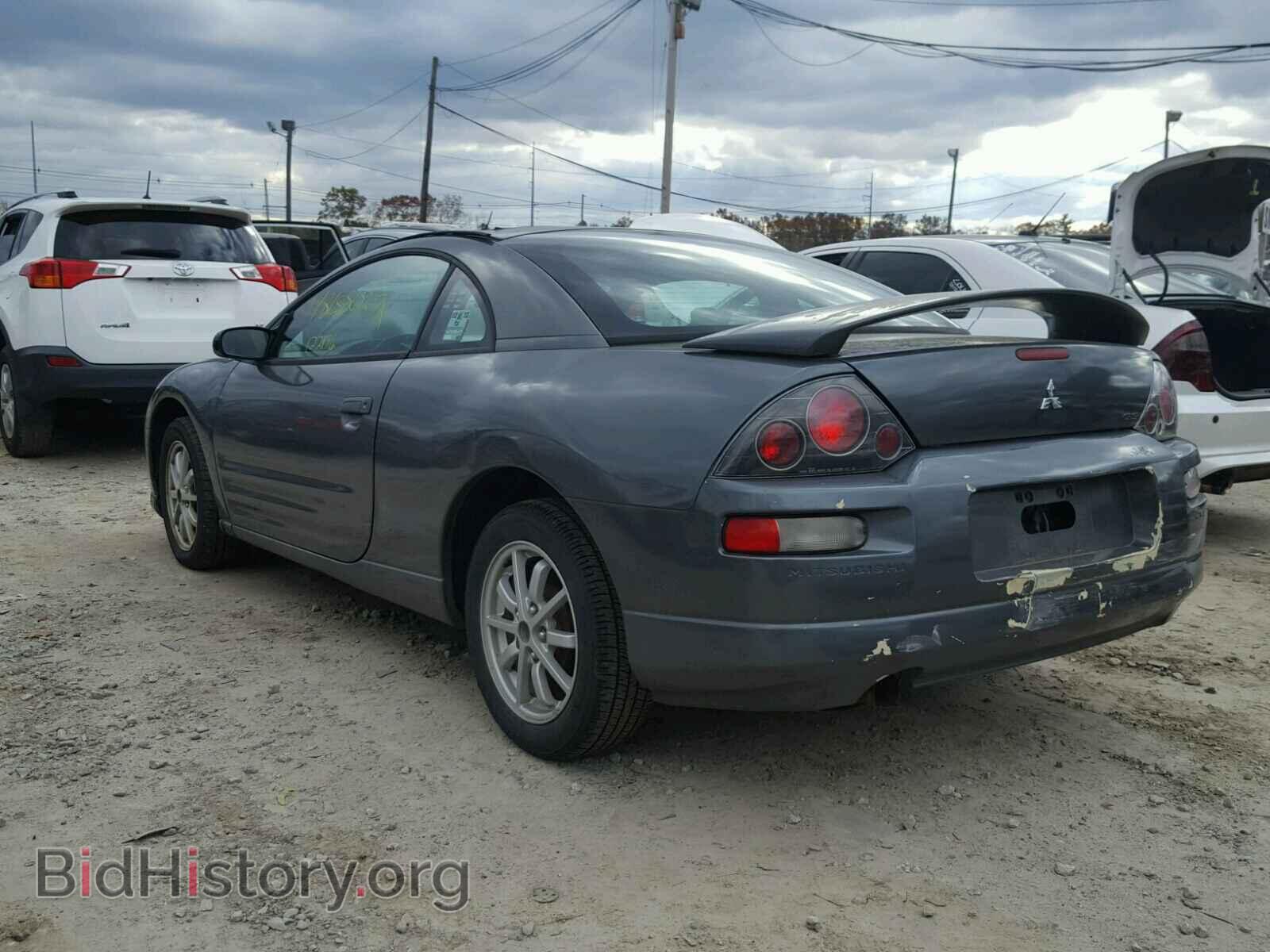 2002 MITSUBISHI ECLIPSE - VIN: 4A3AC44G12E080308 - Фото 3