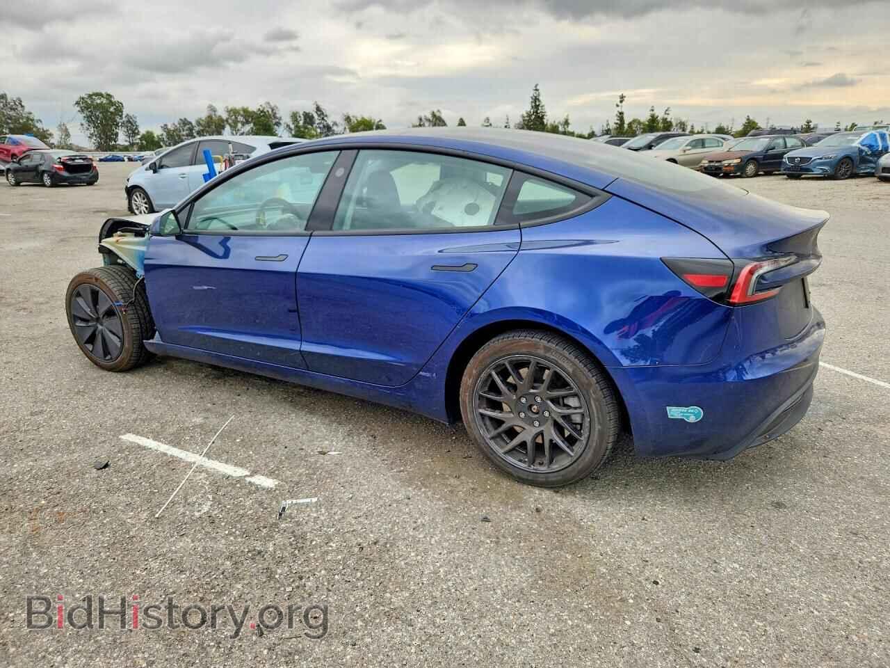 2024 TESLA MODEL 3 - VIN: 5YJ3E1EA3RF727198 - Фото 2