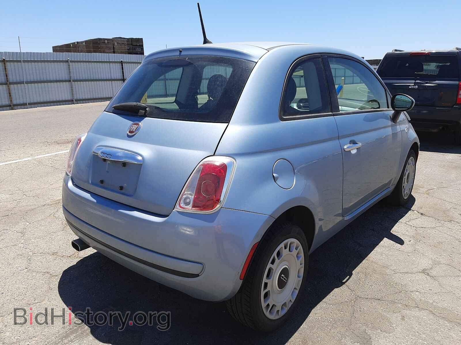 2014 FIAT 500 - VIN: 3C3CFFAR8ET190026 - Фото 4