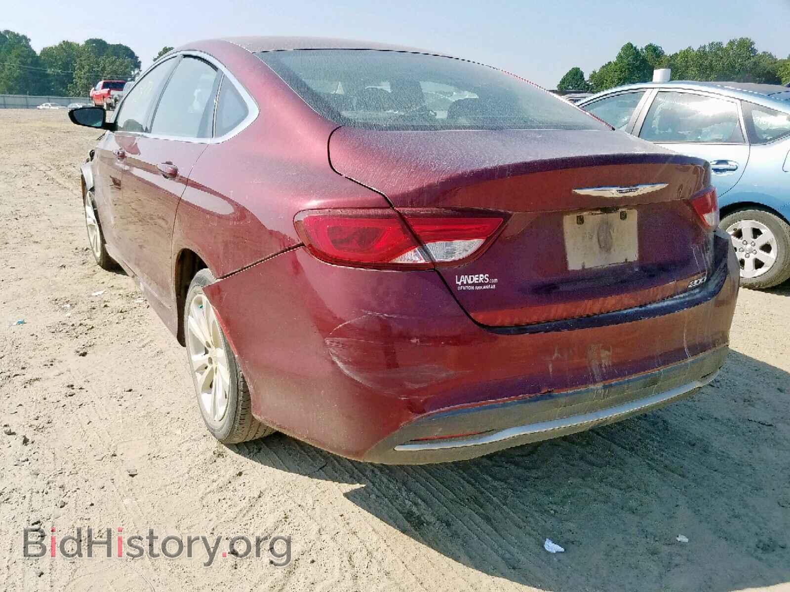2016 CHRYSLER 200 - VIN: 1C3CCCAB5GN183953 - Фото 3