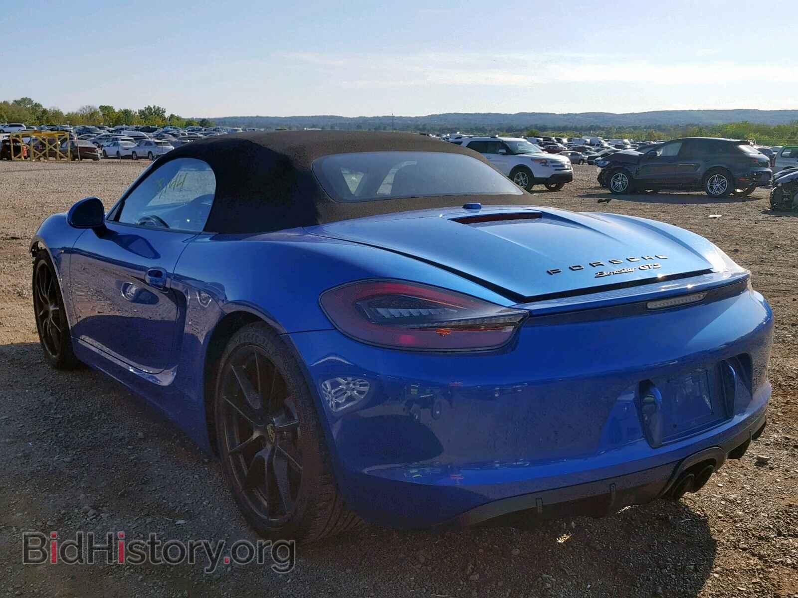 2016 PORSCHE BOXSTER - VIN: WP0CB2A83GS140632 - Фото 3