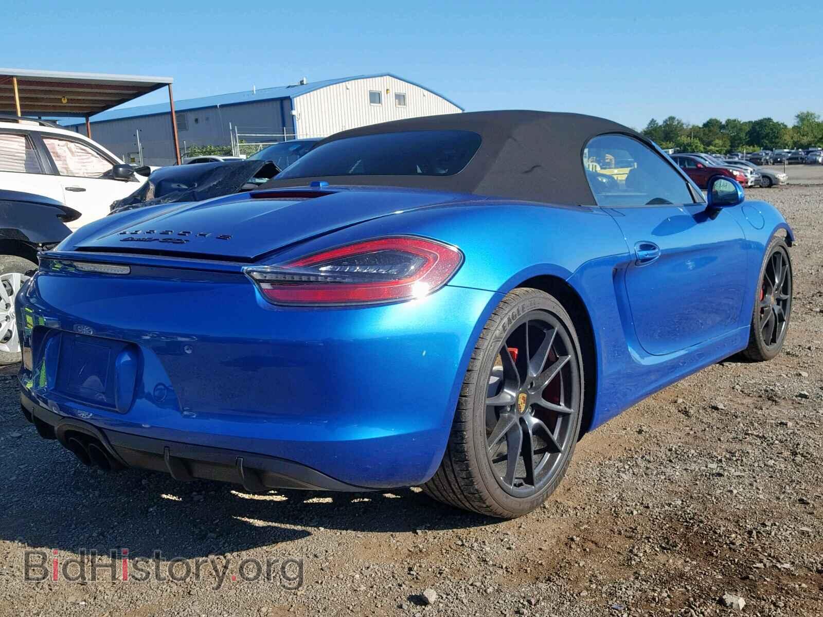 2016 PORSCHE BOXSTER - VIN: WP0CB2A83GS140632 - Фото 4