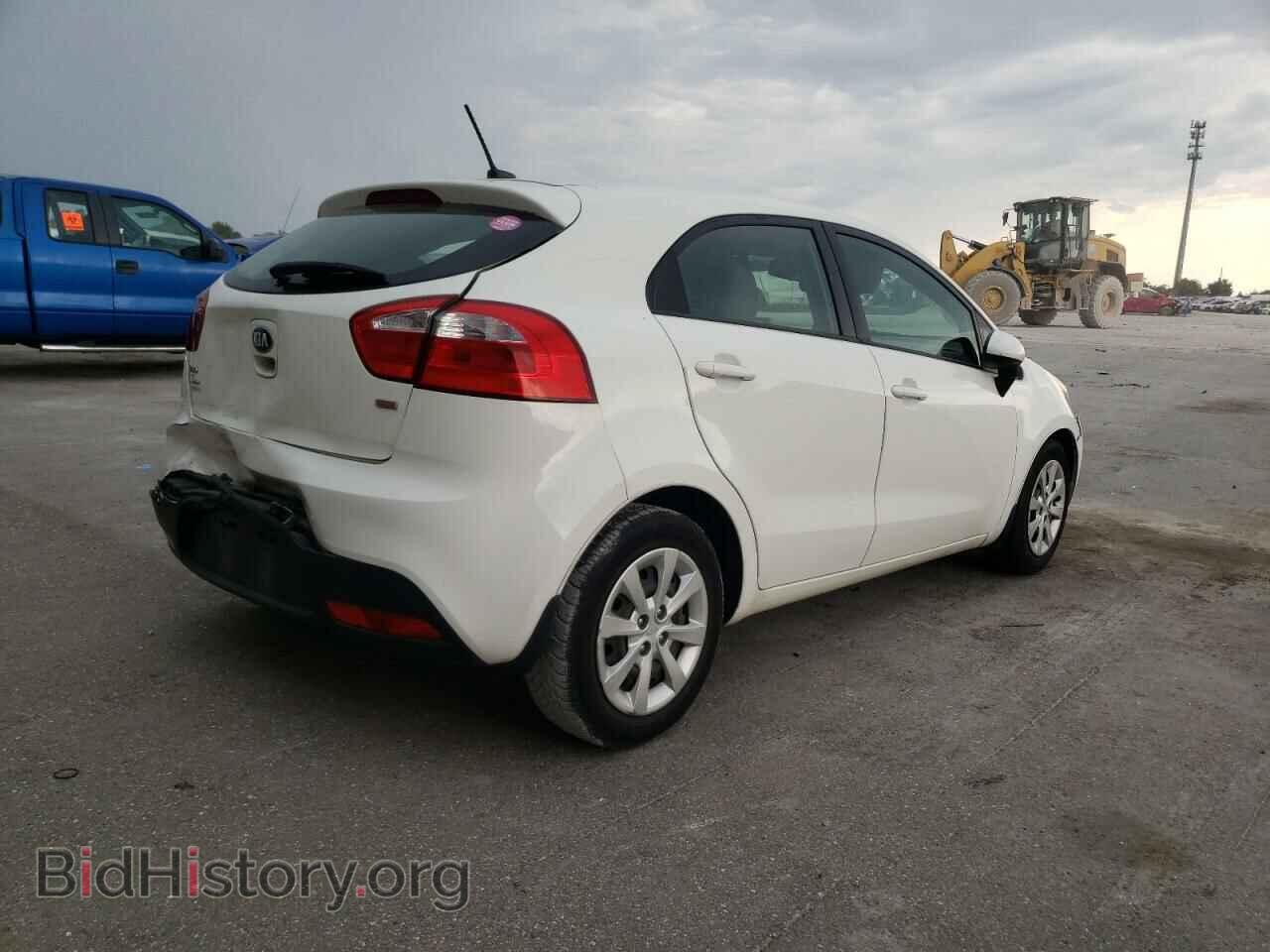 2014 KIA RIO - VIN: KNADM5A37E6420044 - Фото 4