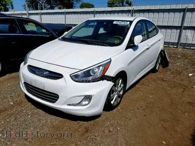 2014 HYUNDAI ACCENT - VIN: KMHCU4AE7EU677562 - Фото 2