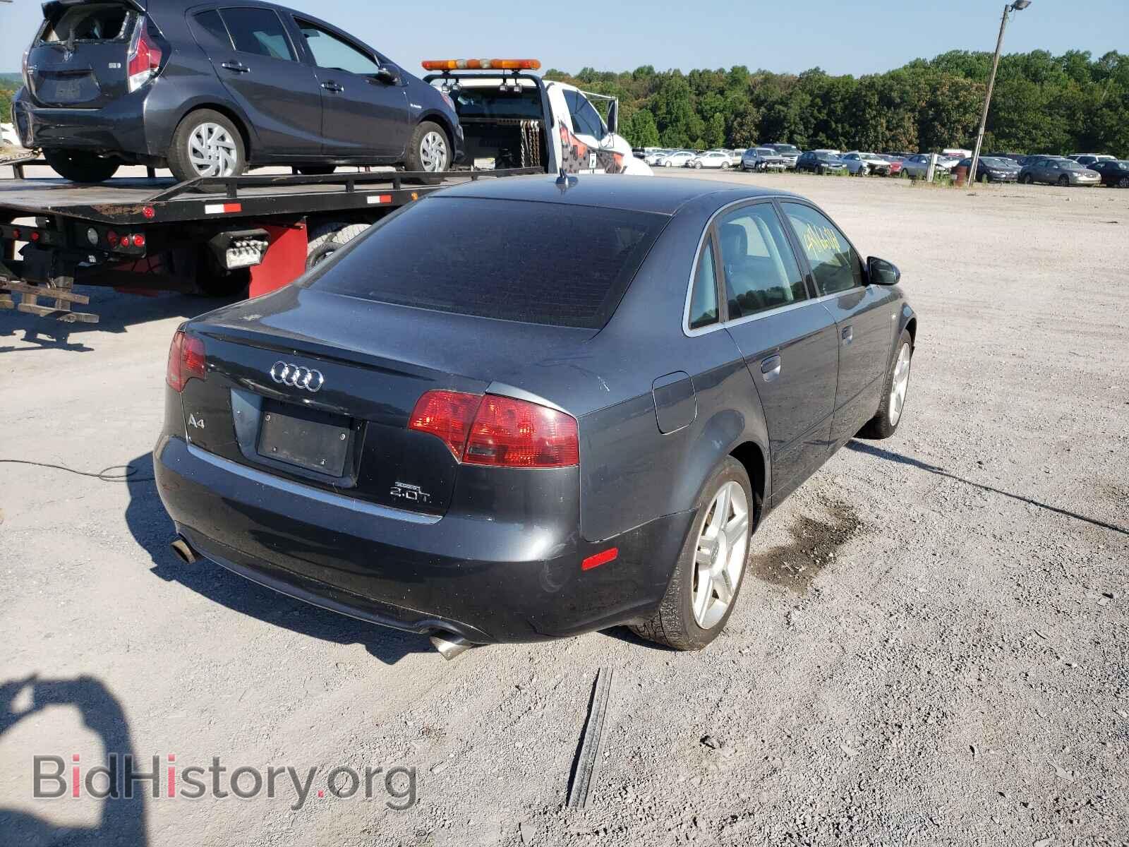 2007 AUDI A4 - VIN: WAUAF78E97A088480 - Photo 4