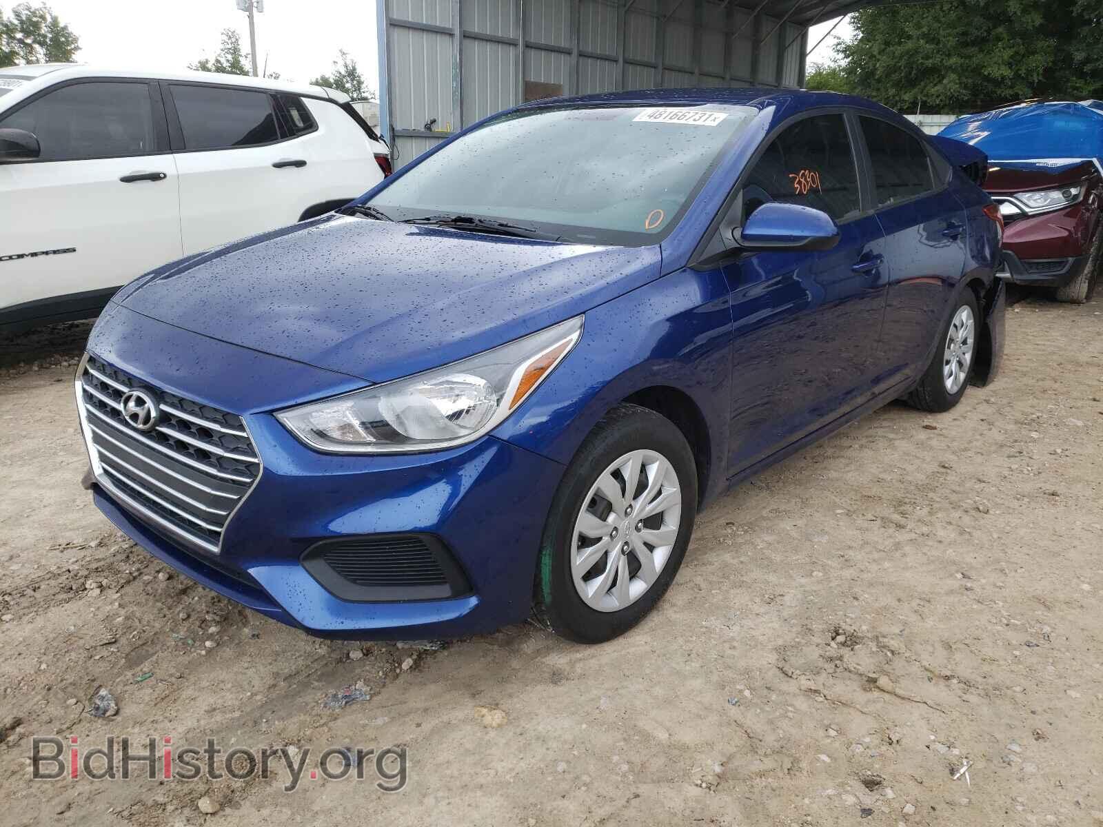 2019 HYUNDAI ACCENT - VIN: 3KPC24A33KE064485 - Фото 2