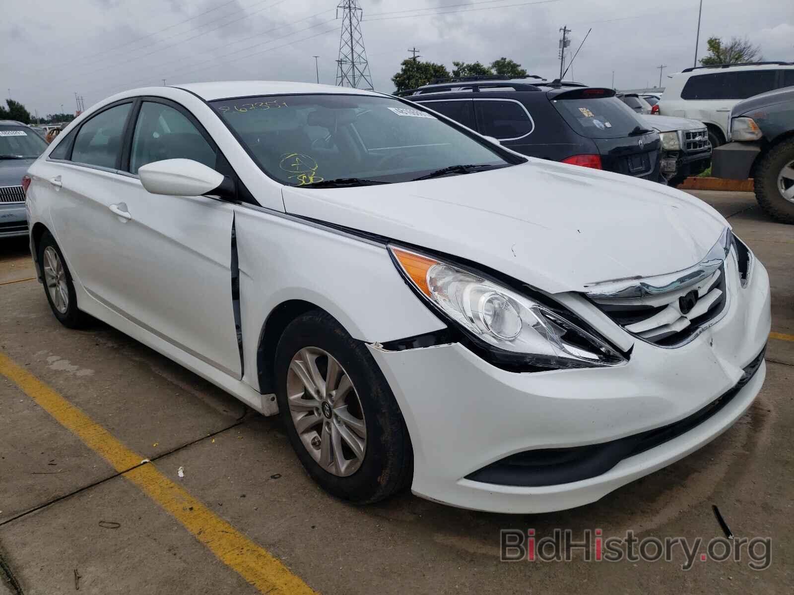 Photo 5NPEB4AC2EH867359 - HYUNDAI SONATA 2014