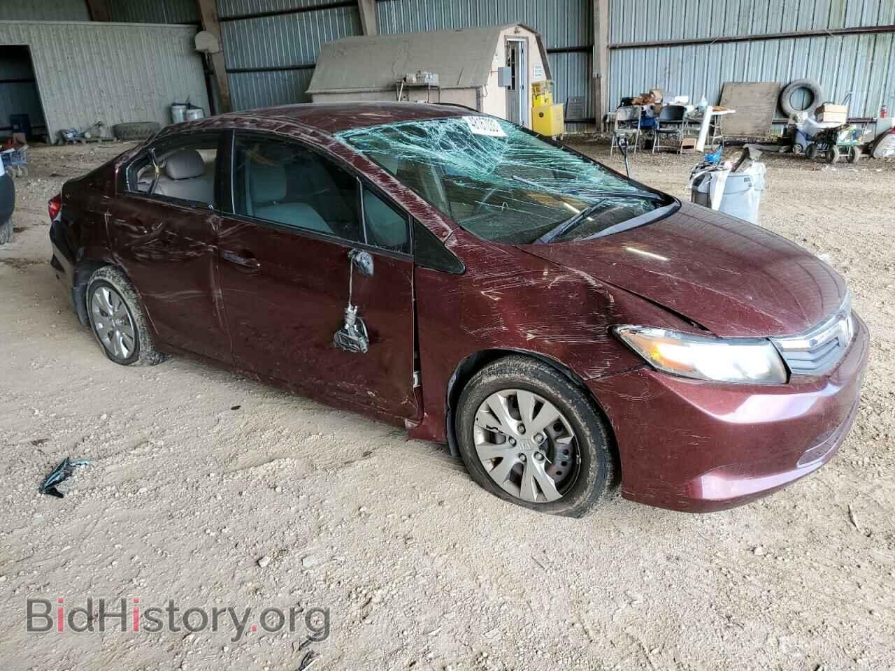 2012 HONDA CIVIC - VIN: 2HGFB2F58CH565584 - Фото 4