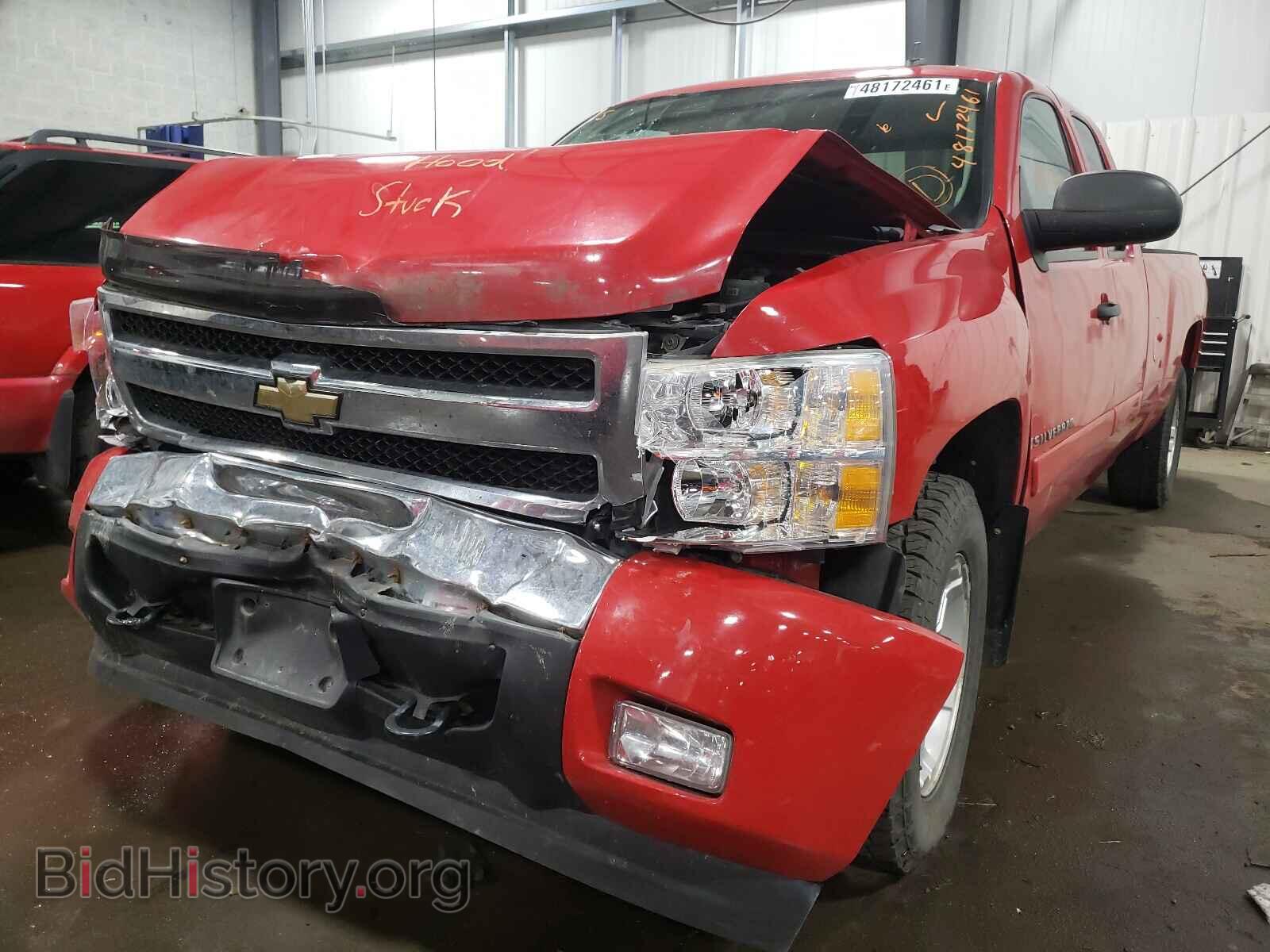 2008 CHEVROLET SILVERADO - VIN: 1GCEK19078E162389 - Фото 2