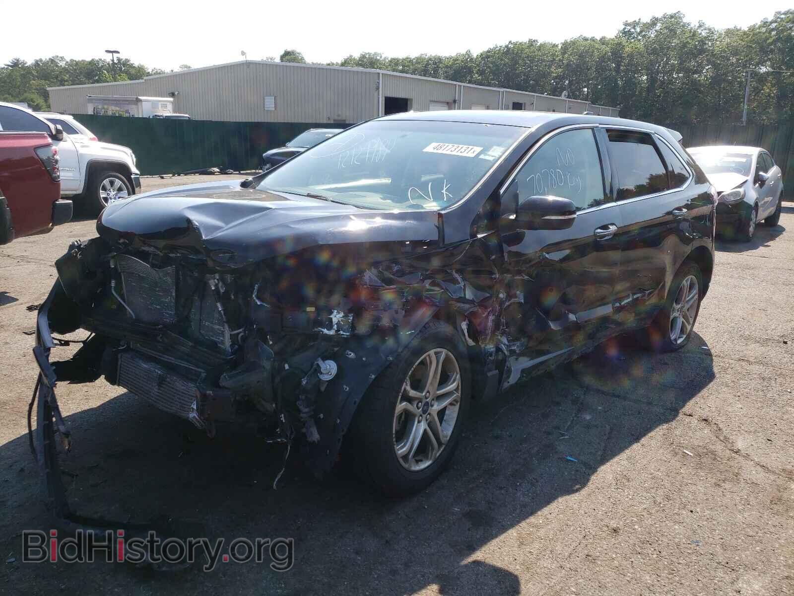 2016 FORD EDGE - VIN: 2FMPK4K99GBB23795 - Фото 2