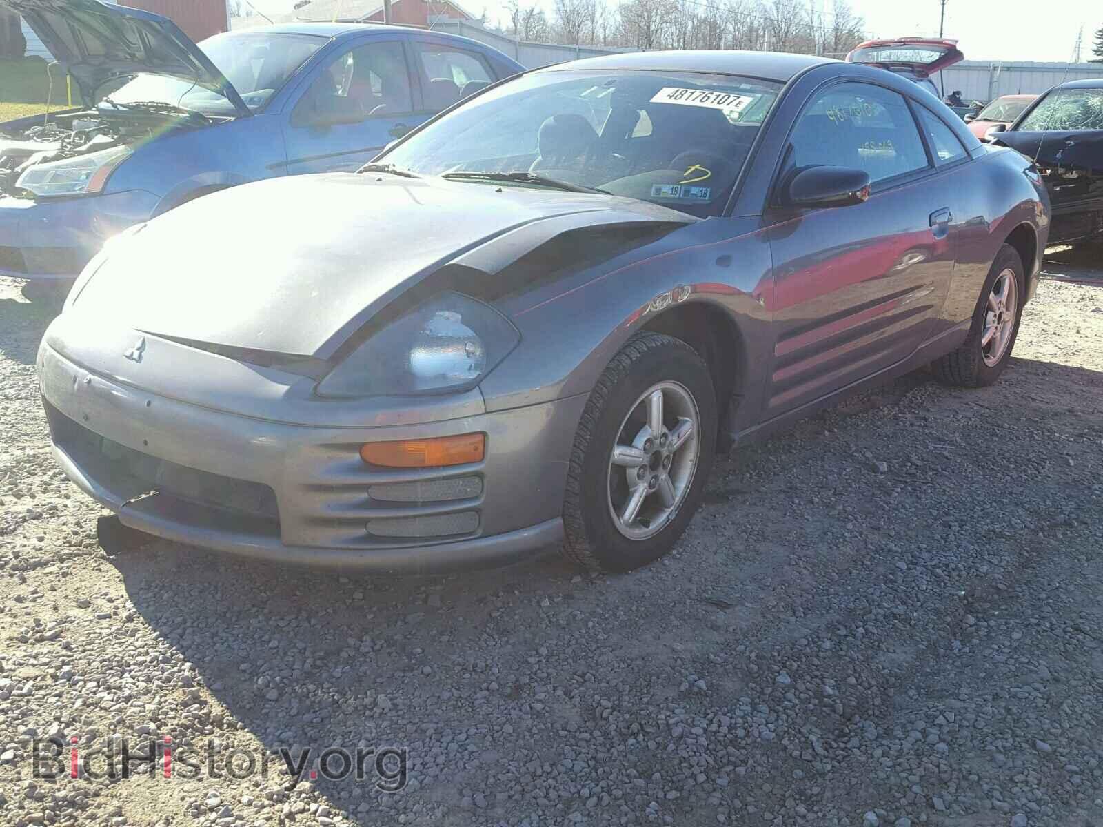 2002 MITSUBISHI ECLIPSE - VIN: 4A3AC34G52E030781 - Фото 2