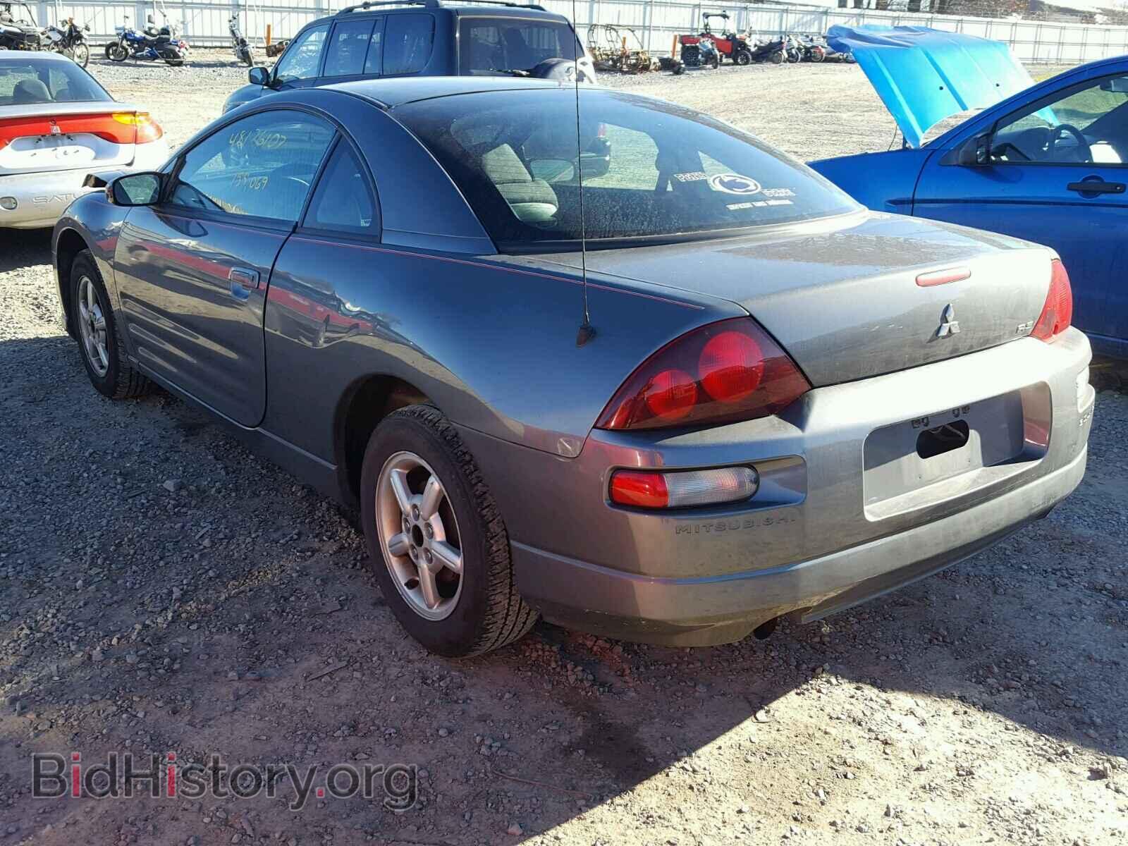 2002 MITSUBISHI ECLIPSE - VIN: 4A3AC34G52E030781 - Фото 3