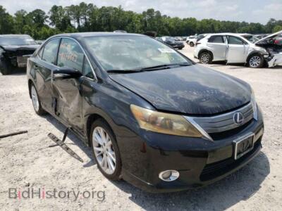 2010 Lexus HS HS 250h, black — VIN JTHBB1BA0A2006786, Copart