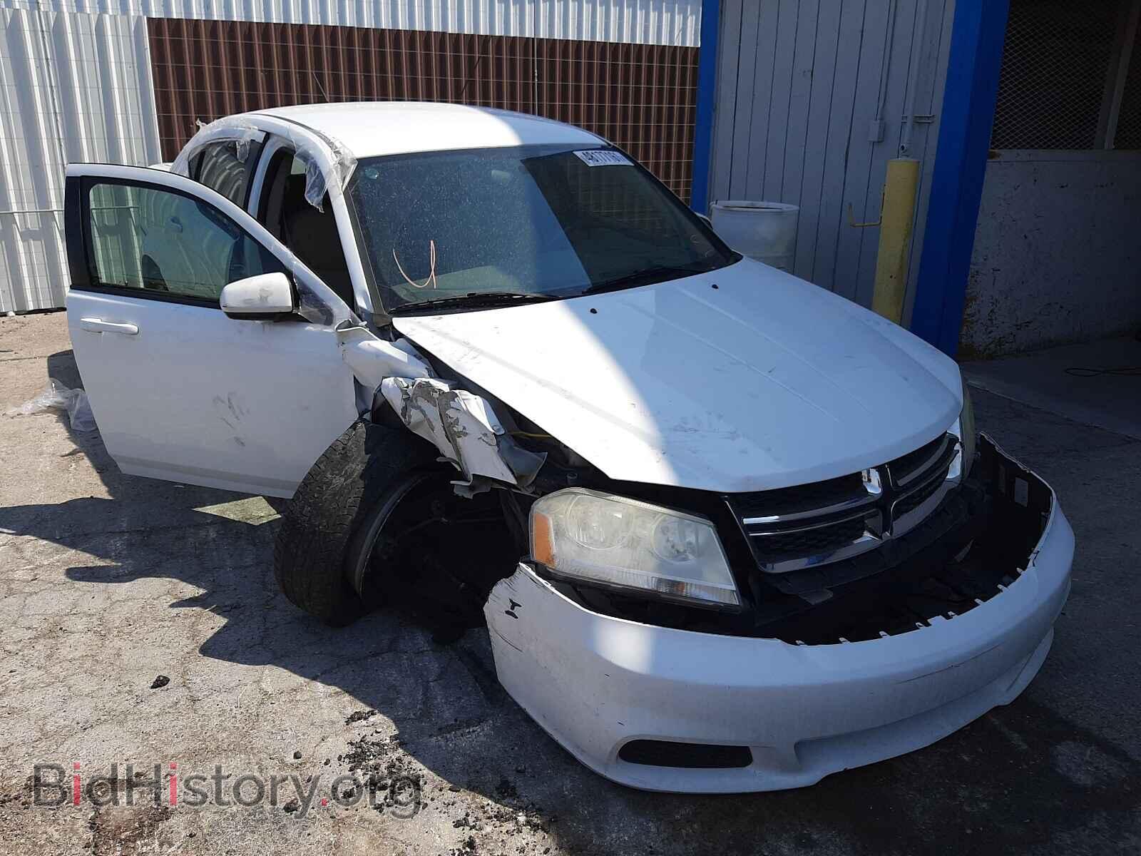 Photo 1C3CDZCBXCN290486 - DODGE AVENGER 2012