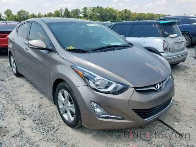 Photo 5NPDH4AE2GH699138 - HYUNDAI ELANTRA 2016