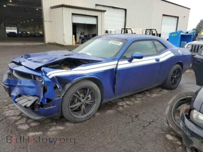 2012 Dodge CHALLENGER SXT, blue — VIN 2C3CDYAG5CH294513, Copart