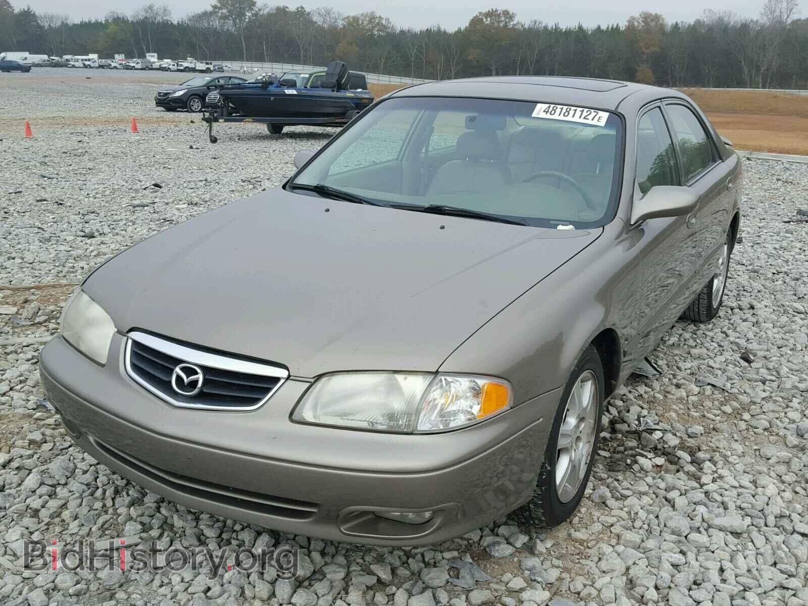 2002 MAZDA 626 - VIN: 1YVGF22D825300457 - Фото 2