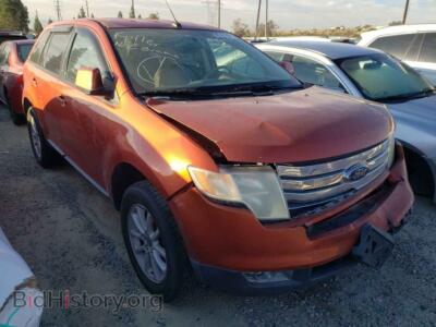 2007 Ford EDGE Edge SEL P, оранжевый — VIN 2FMDK49C27BB13789, Copart
