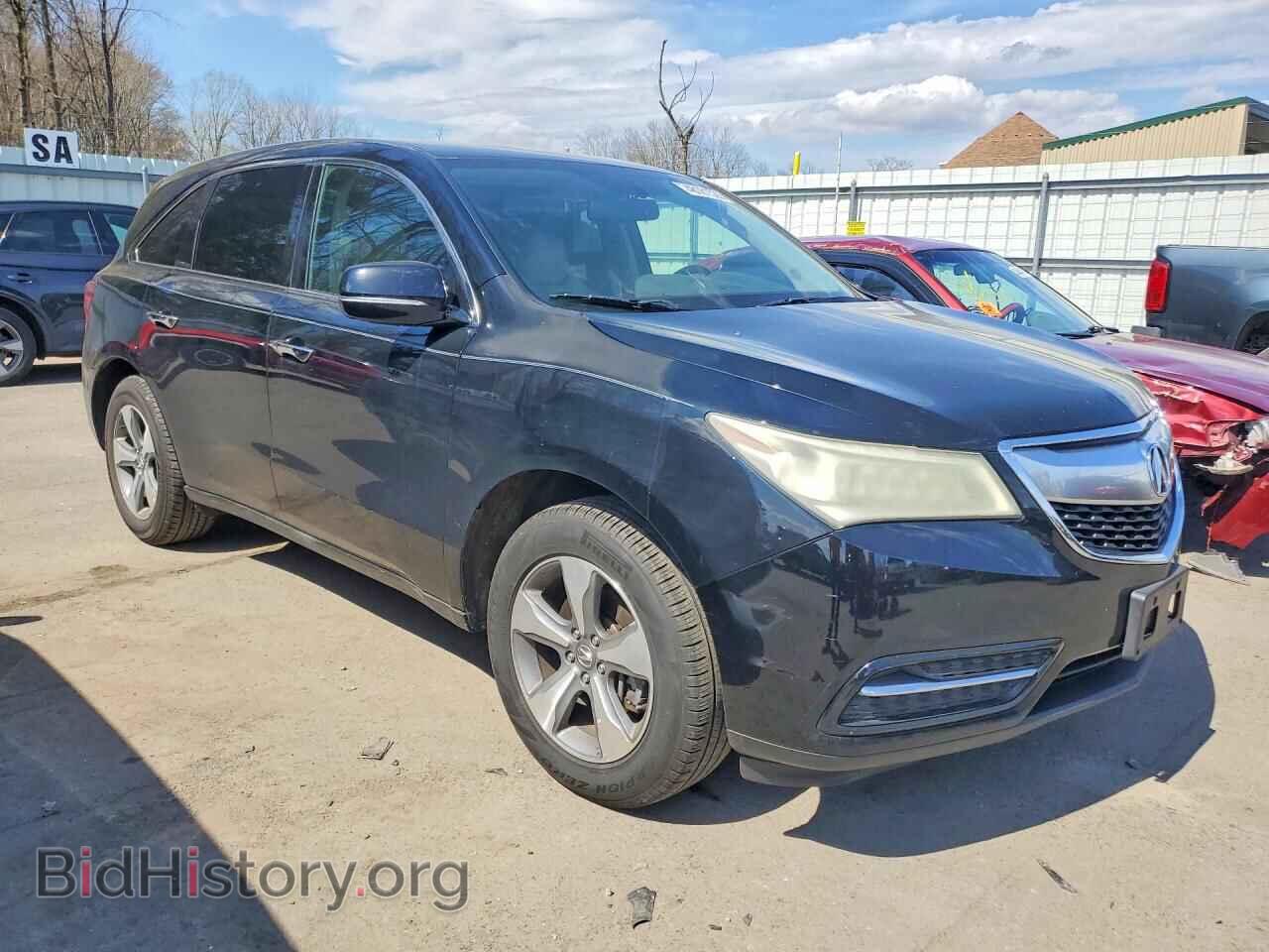 2014 ACURA MDX - VIN: 5FRYD4H25EB003004 - Фото 4