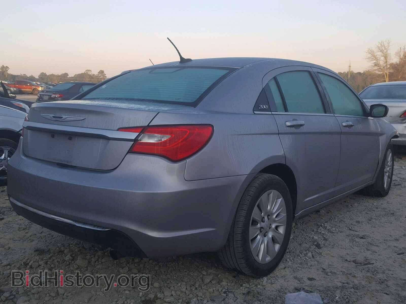2014 CHRYSLER 200 - VIN: 1C3CCBAB7EN210044 - Фото 4