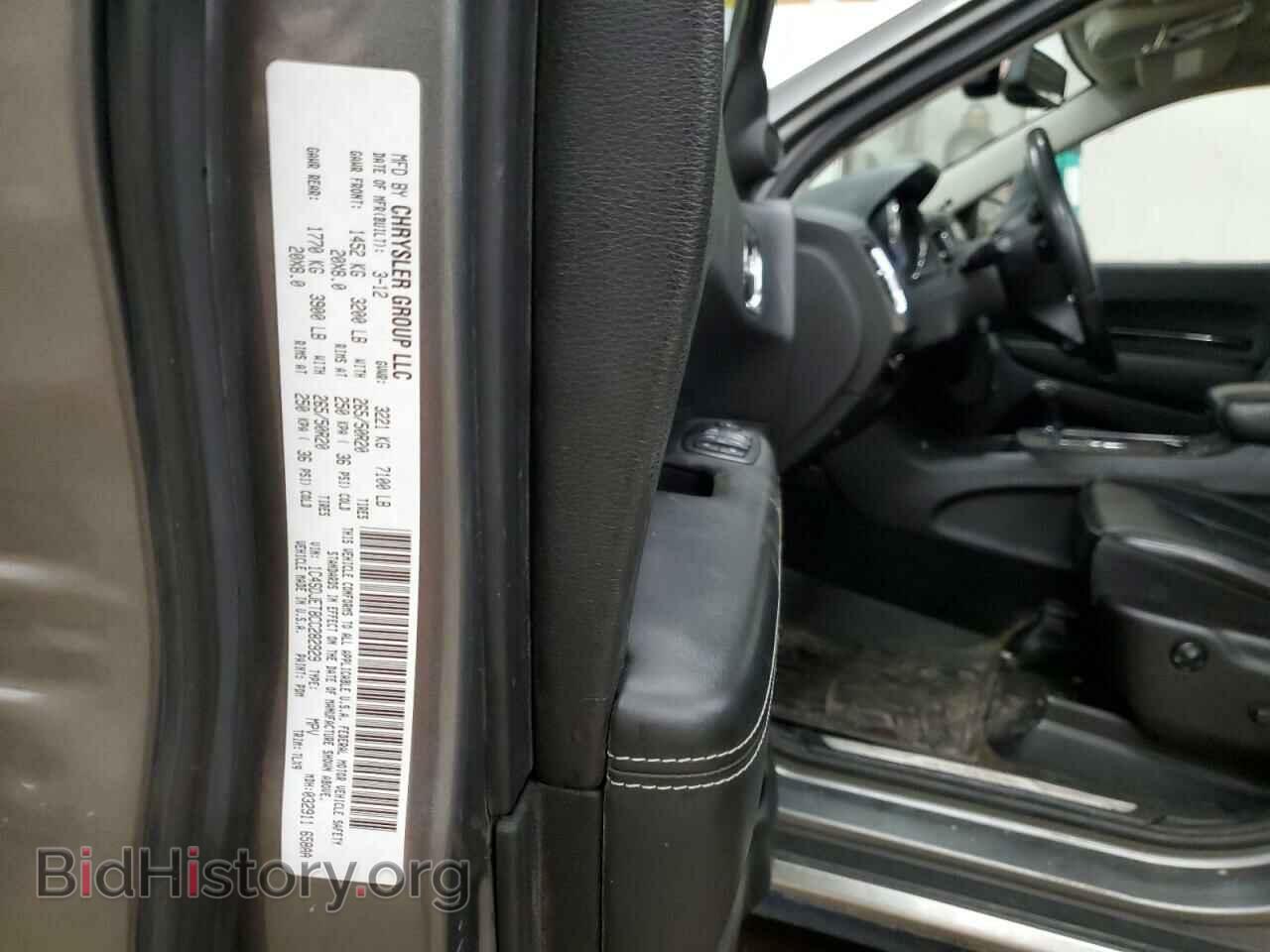 2012 DODGE DURANGO - VIN: 1C4SDJET8CC282929 - Photo 13